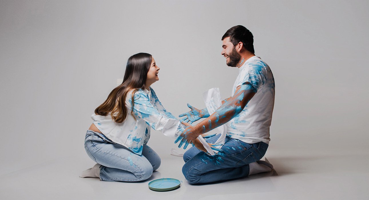 fotografia de revelacion de sexo